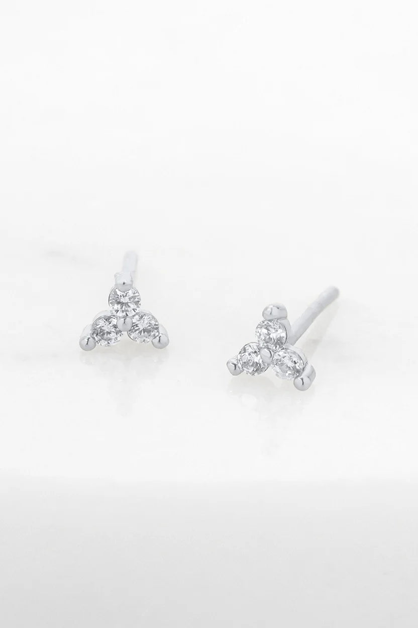 Ivy Stud - Silver
