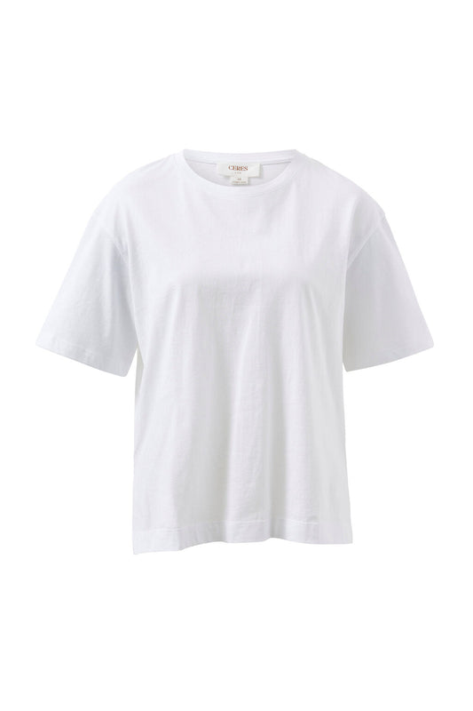 Stevie Slouch Tee | White