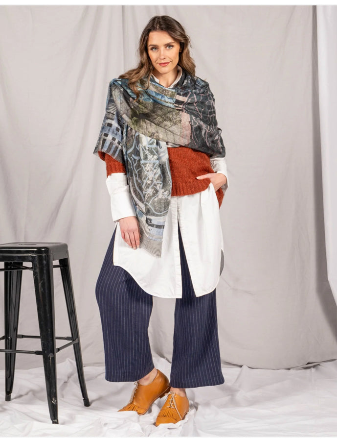 Resolute Oversized Merino Wool Scarf