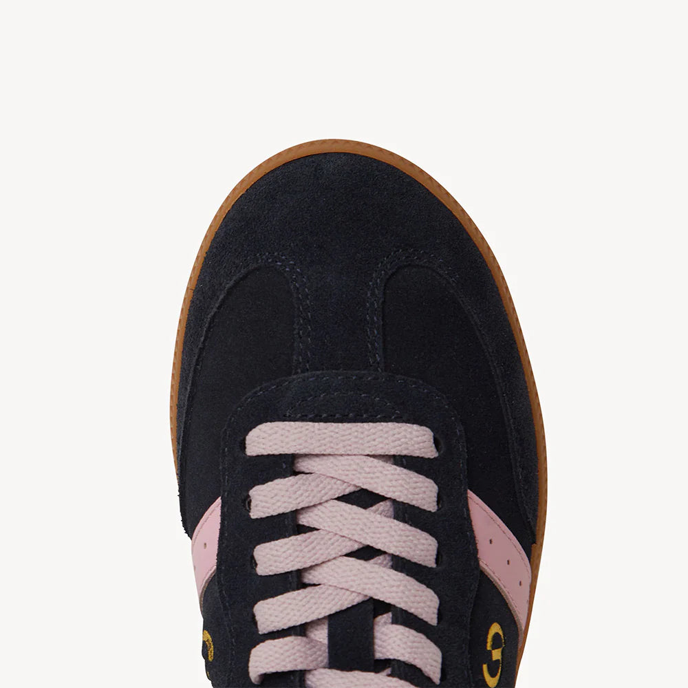 Goodsole 2001 Parallel | Navy/Pink Suede