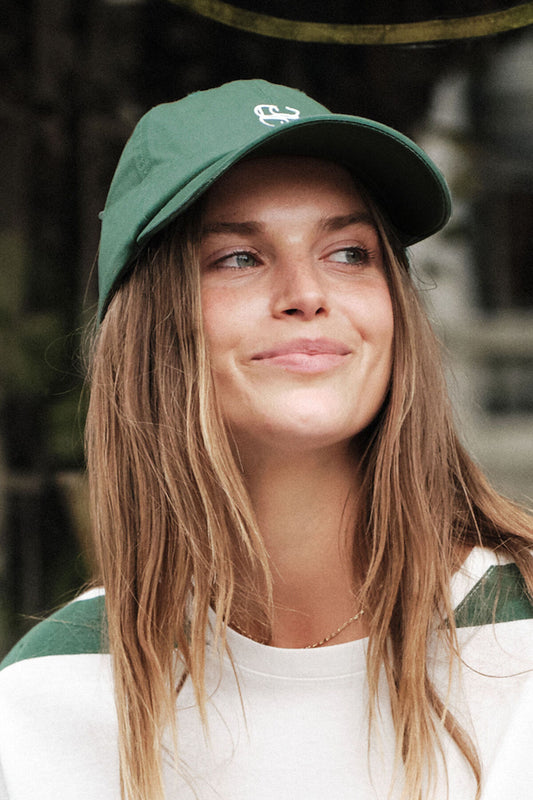 Ceres Monogram Cap - Heritage Green
