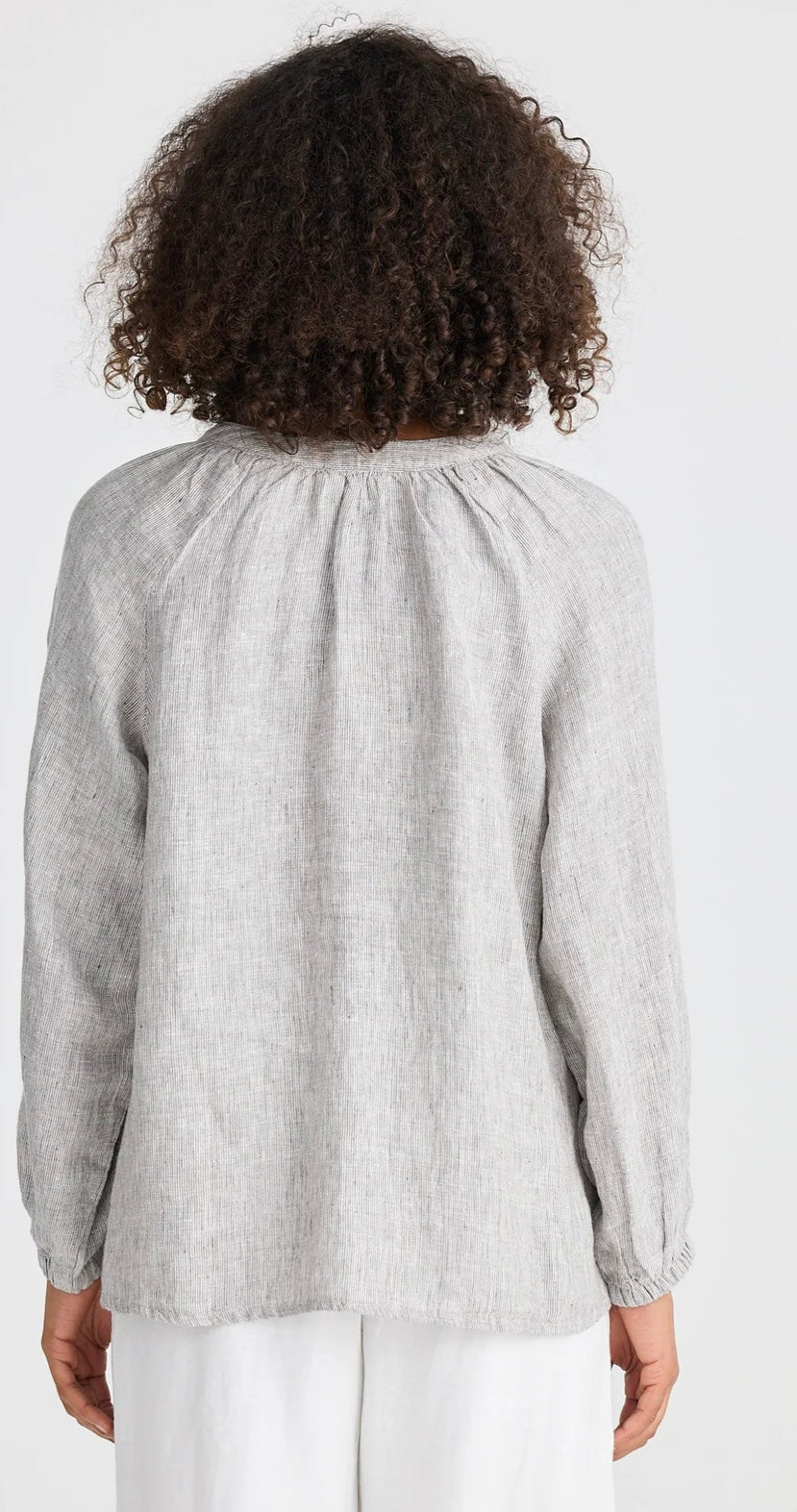 Ria Top | Charcoal Fleck