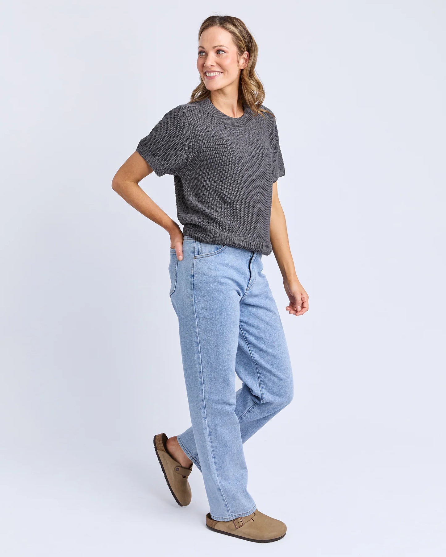 Blair Short Sleeve Cotton Knit