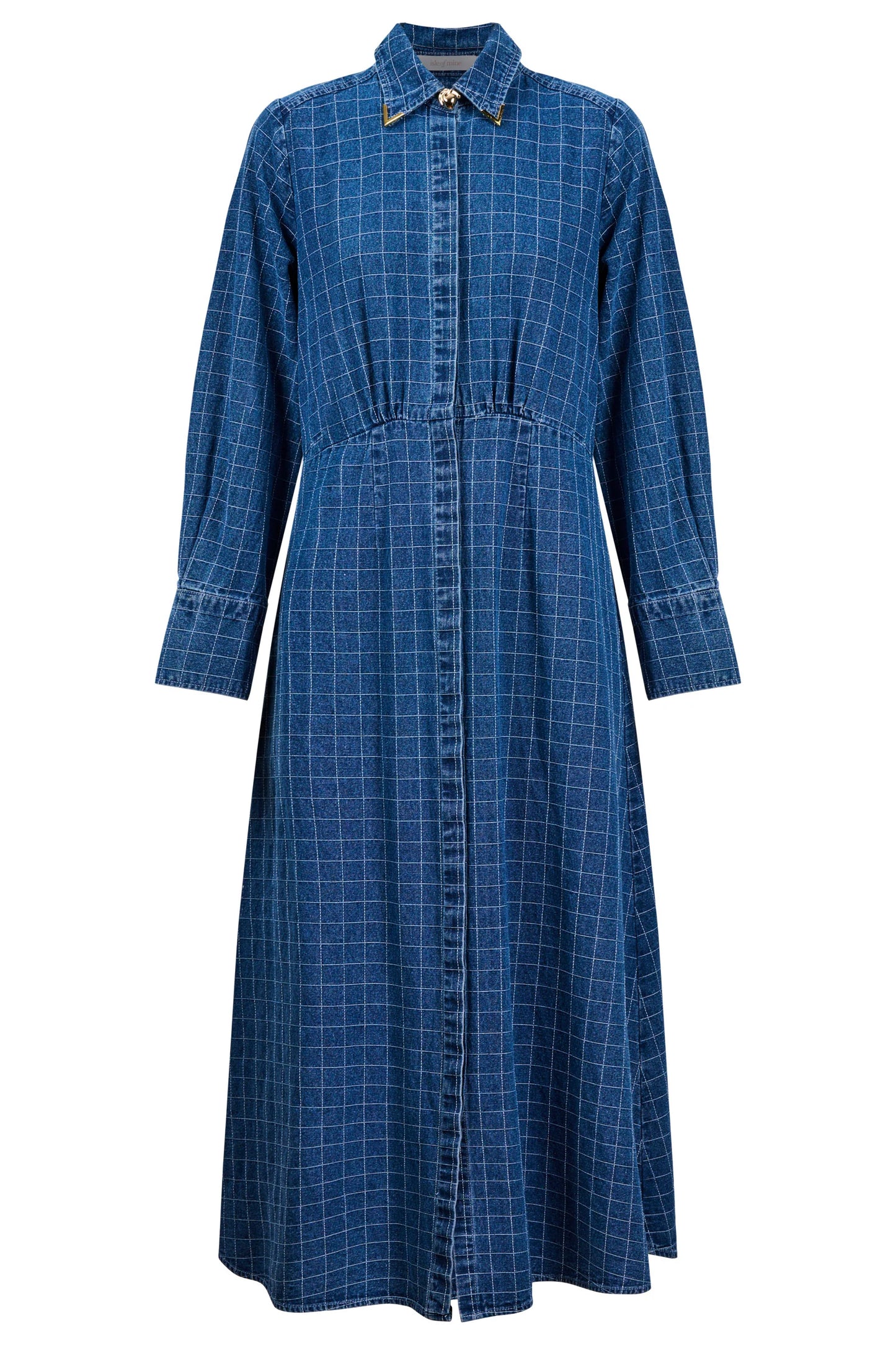 Sloane Denim Maxi Dress | Check