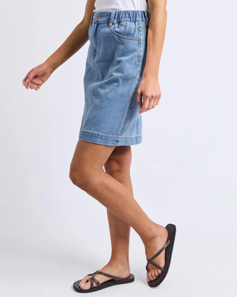 Birdie Denim Skirt