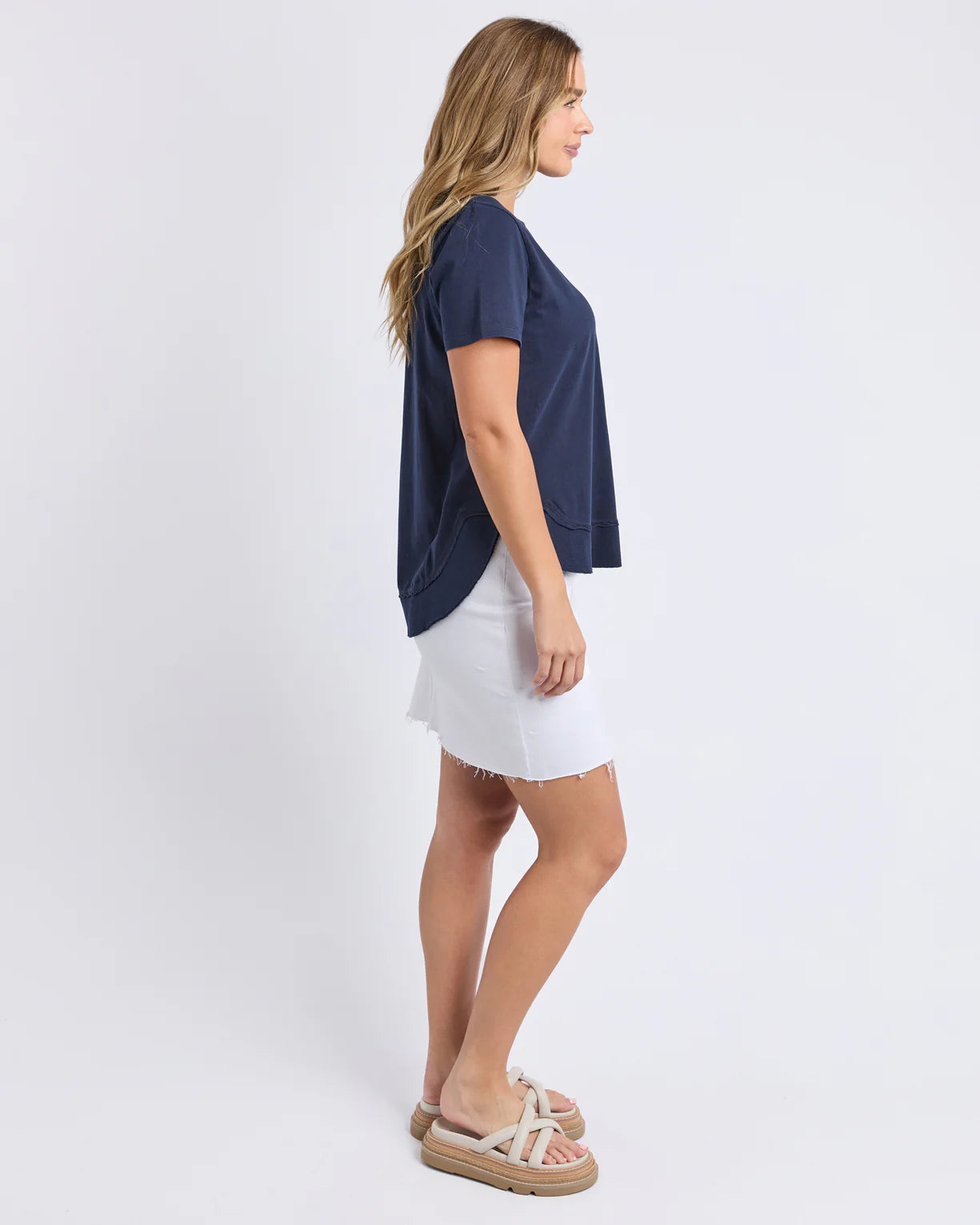 Farrah Tee | Navy