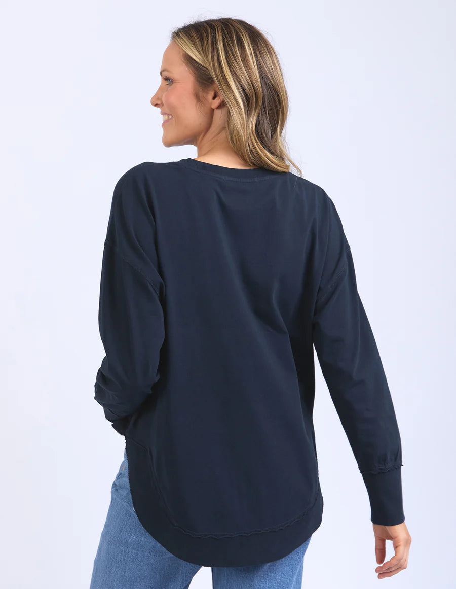 Farrah Long Sleeve - Dark Sapphire