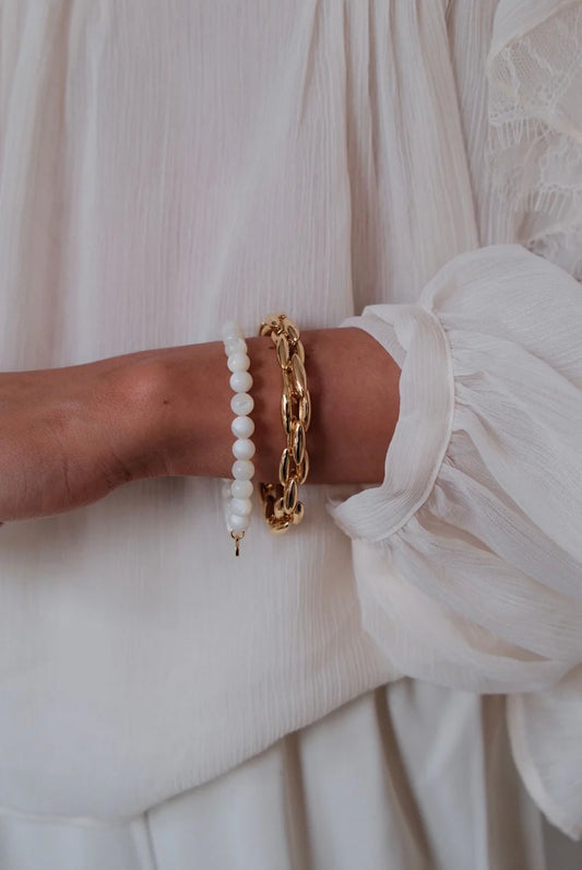 Valentina Bracelet | White