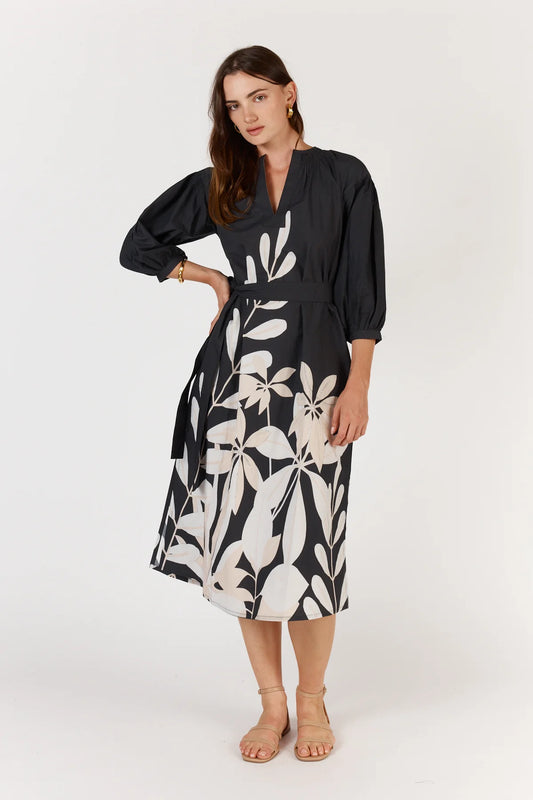 Fern LS Dress - Black