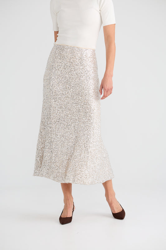 Ritz Skirt | Champagne