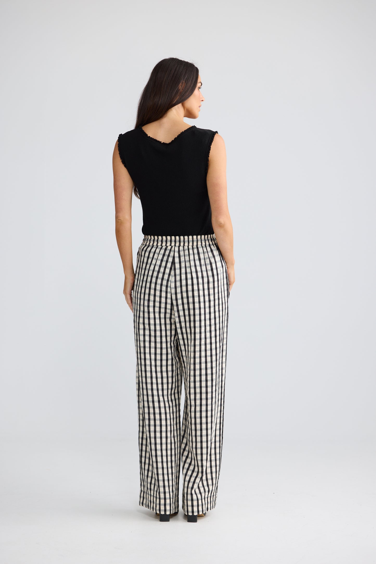 Jude Pant | Black Gingham