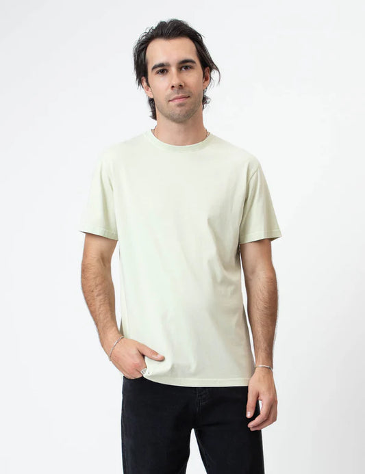 Reginald Organic Tee | Fog Green