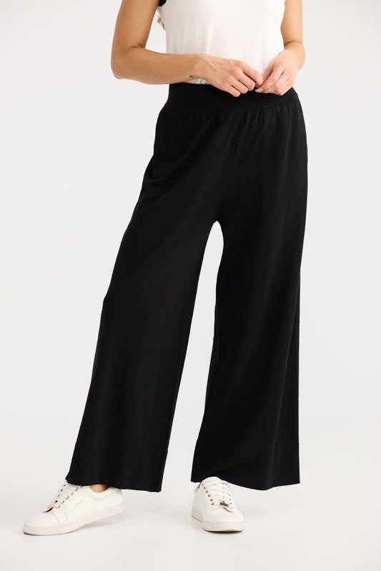 Etta Knit Pant | Black