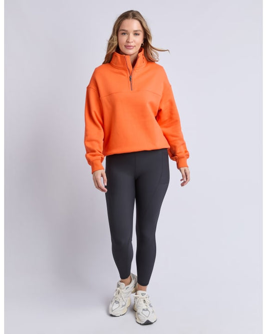 College Zip Crew | Orange