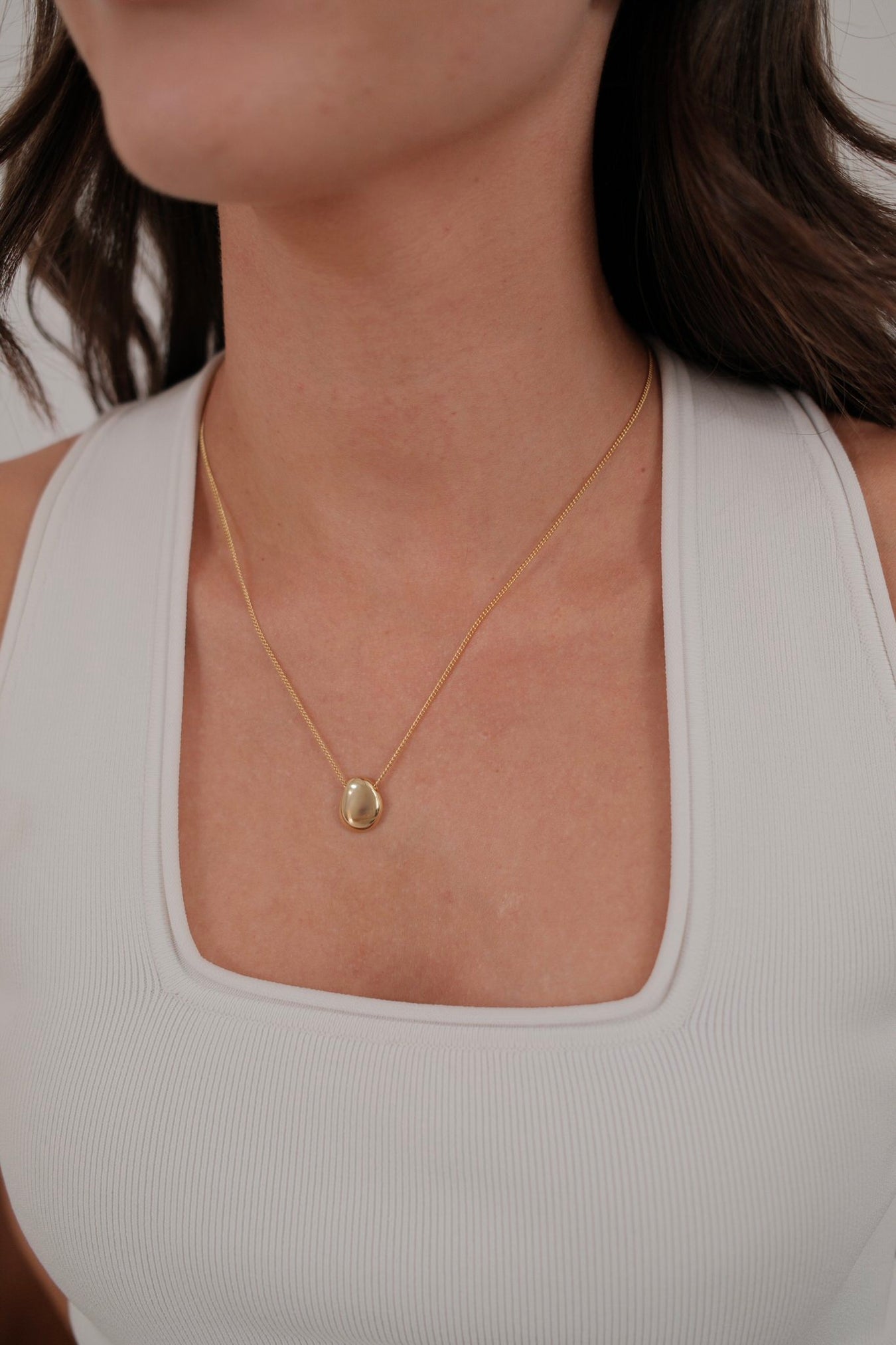 Clare Necklace | Gold