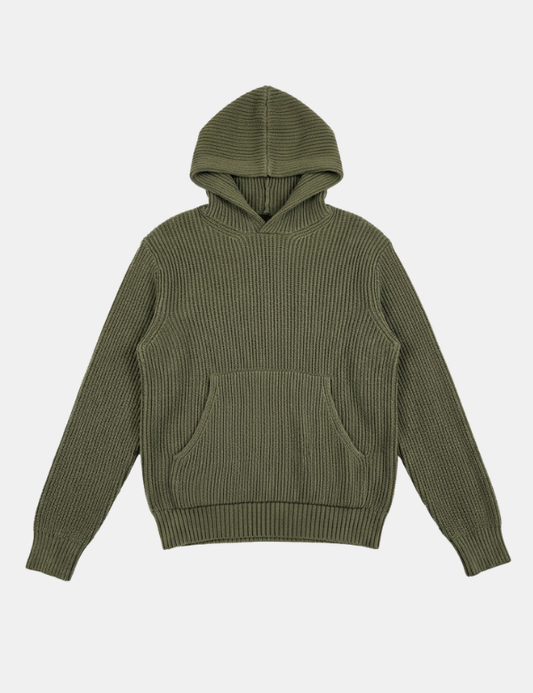 Fisher Hood Knit | Fatigue