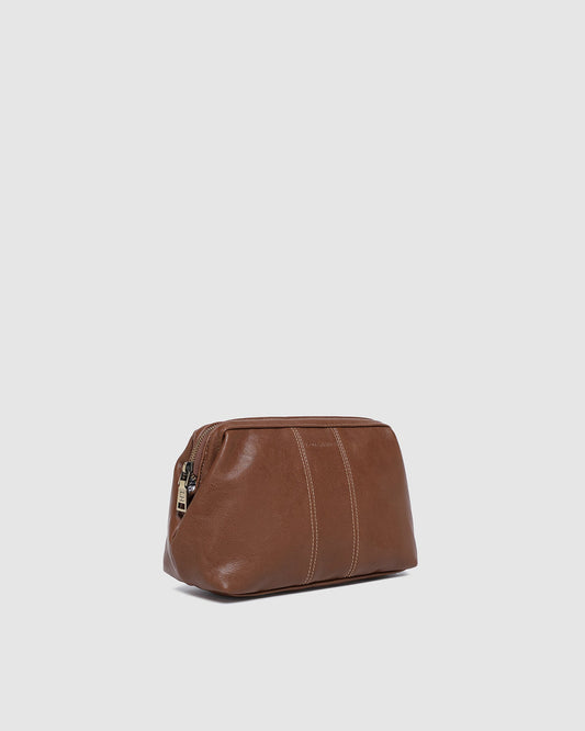 Albie Saddle Toiletry Case