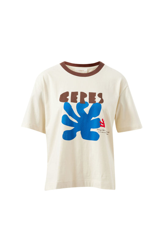 Stevie Slouchy Tee | buff/ceres sunny afternoon