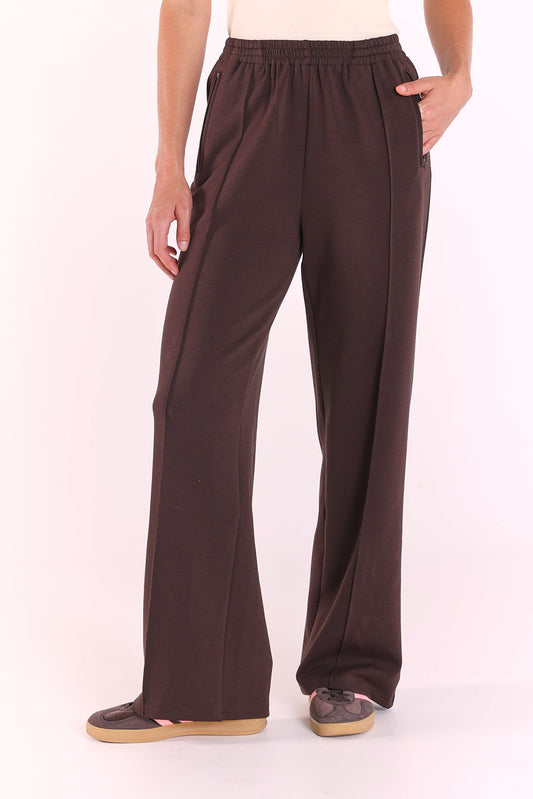 Noah Wide Pant | Dark Chocolate