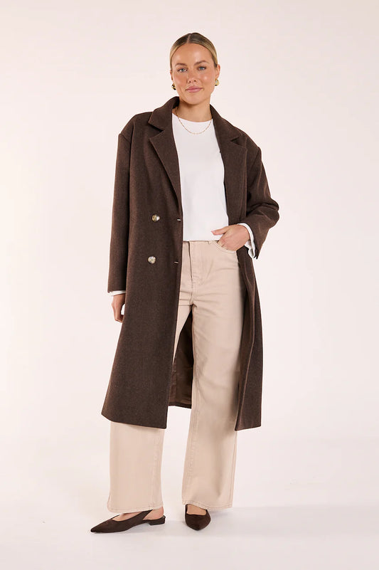 Marlow Coat | Chocolate