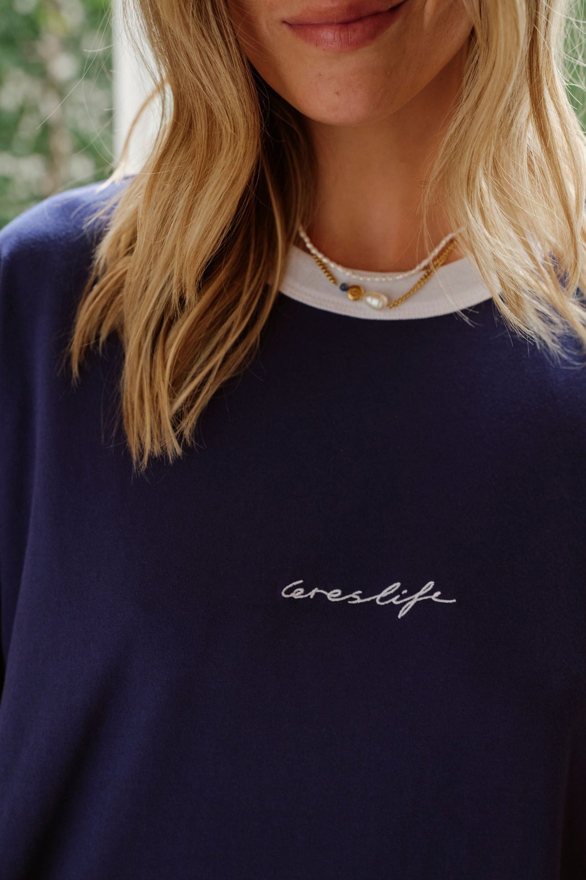 Luna Relaxed Tee | Russian Blue