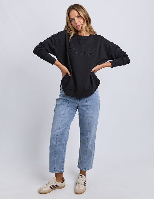 Signature Crew | Washed Black