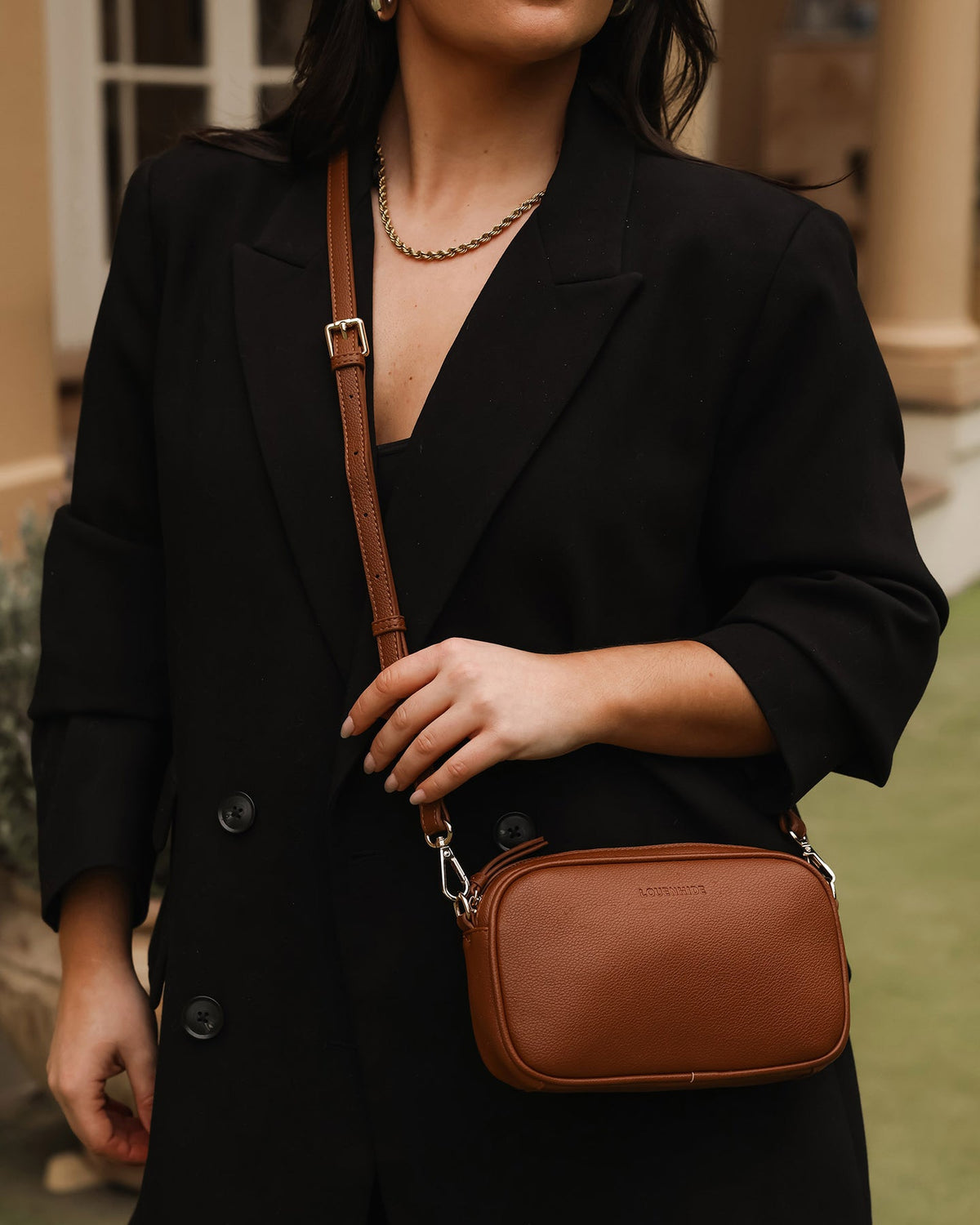 Bianca Crossbody Bag | Tan