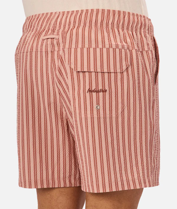 The Berkeley Swim Short | Rose/Red