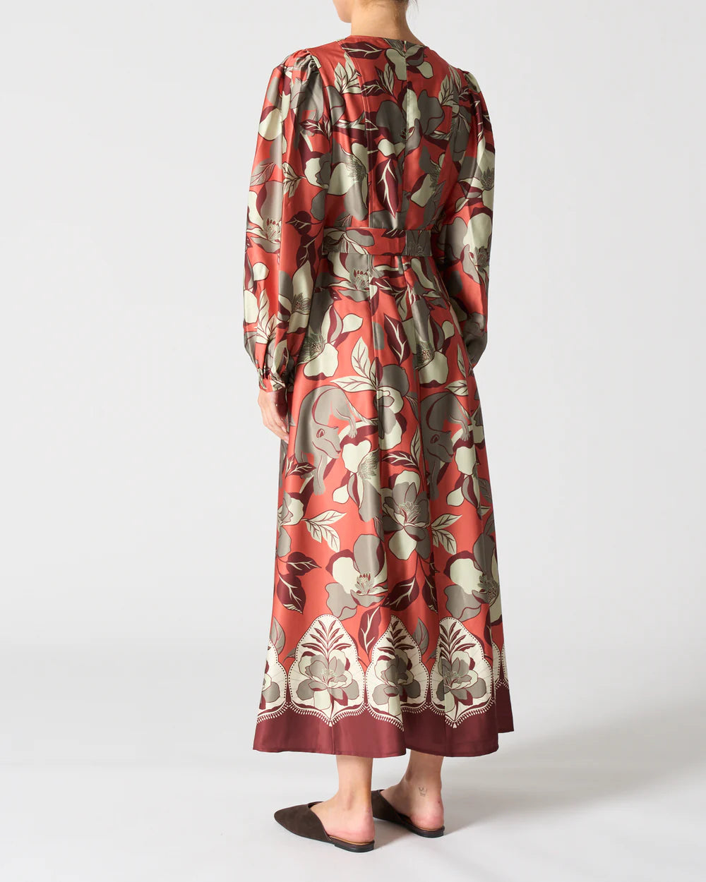 Paris Dress | Jaguar Jungle Orange