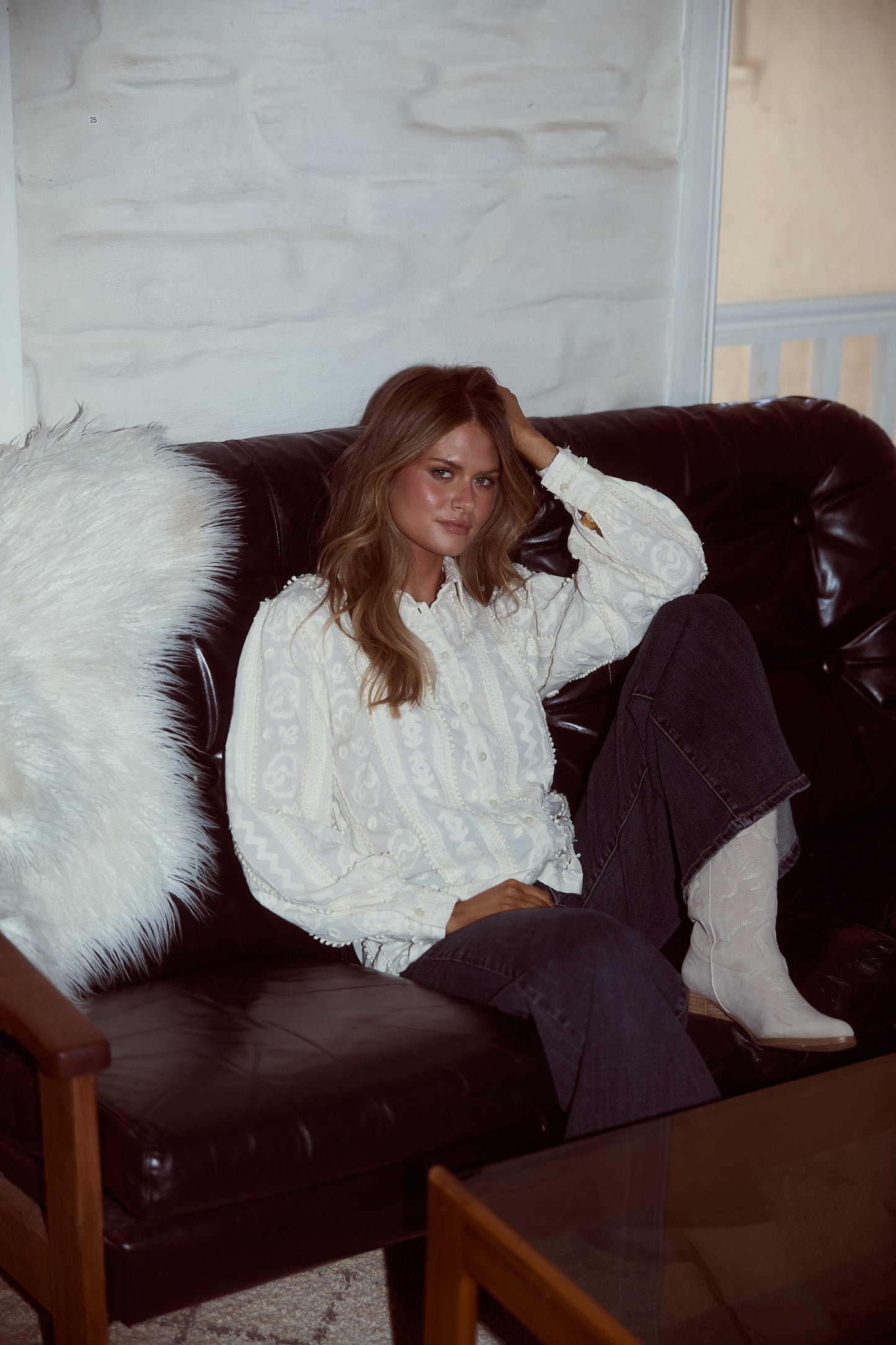 Flower Child Shirt | Ivory