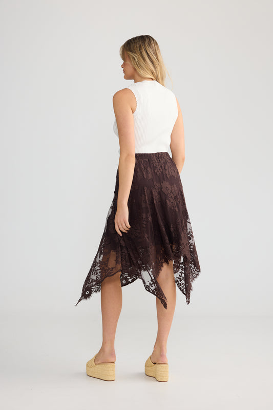 Millet Skirt | Chocolate Lace