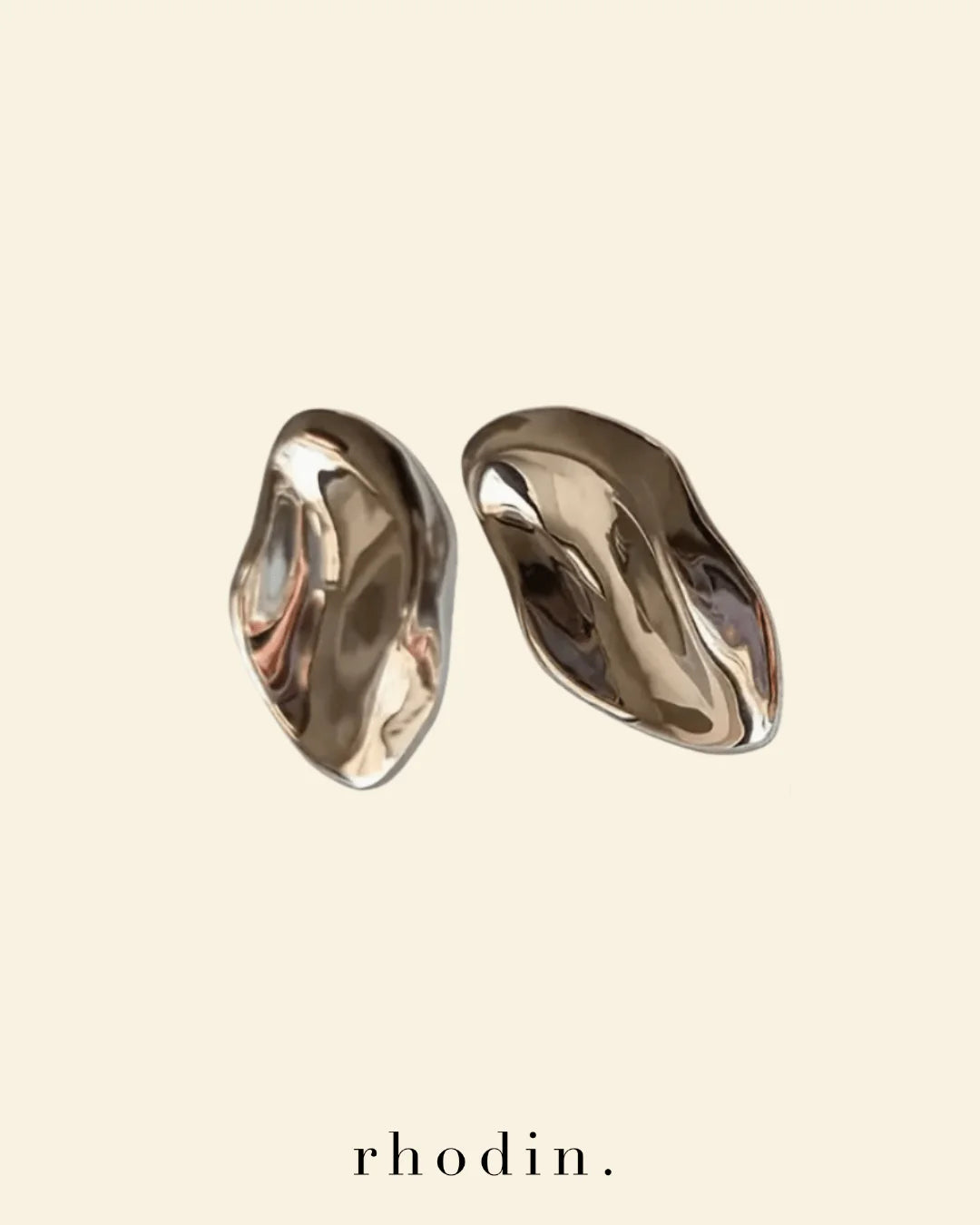 RC Silver Drop Earrings