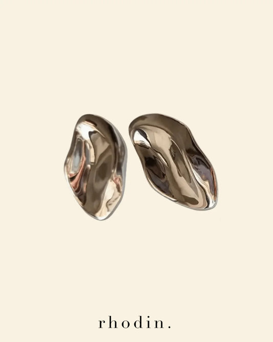 RC Silver Drop Earrings