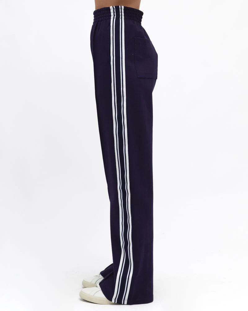 Side Stripe Detail Trackpant | Navy
