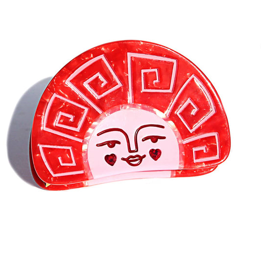 Ruby Grecian Sun Claw