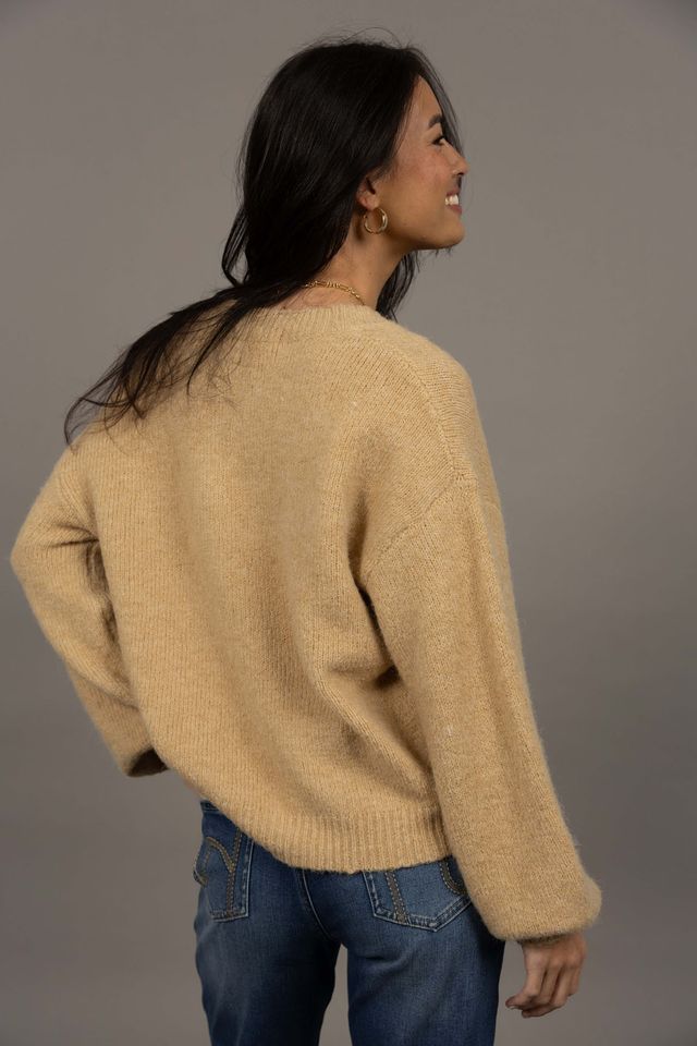 Nouveau V Neck Jumper