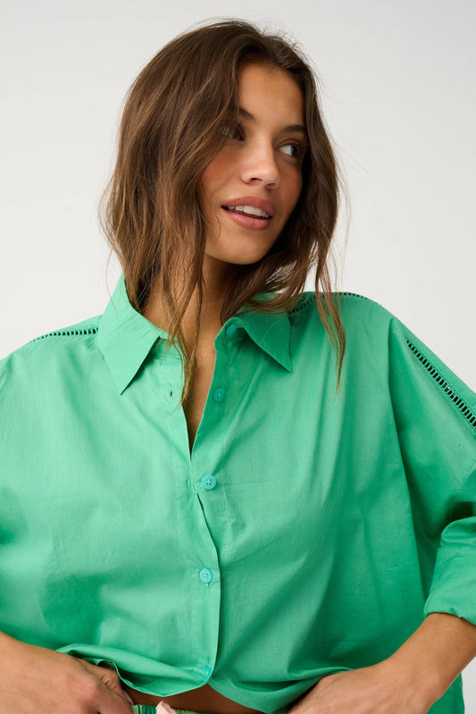 Cove Shirt | Emerald