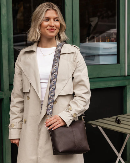 Kasey Crossbody Bag | Chocolate