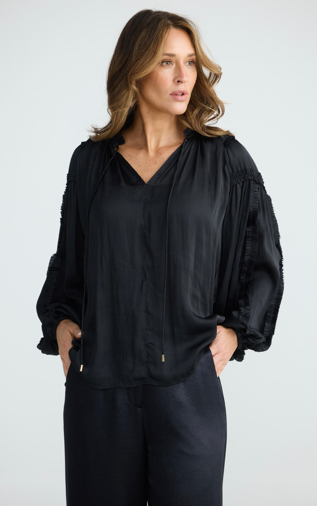 Ritz Blouse | Black