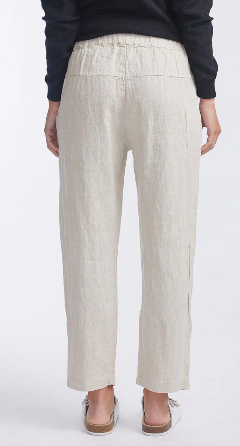 Luxe Linen Pant | Natural