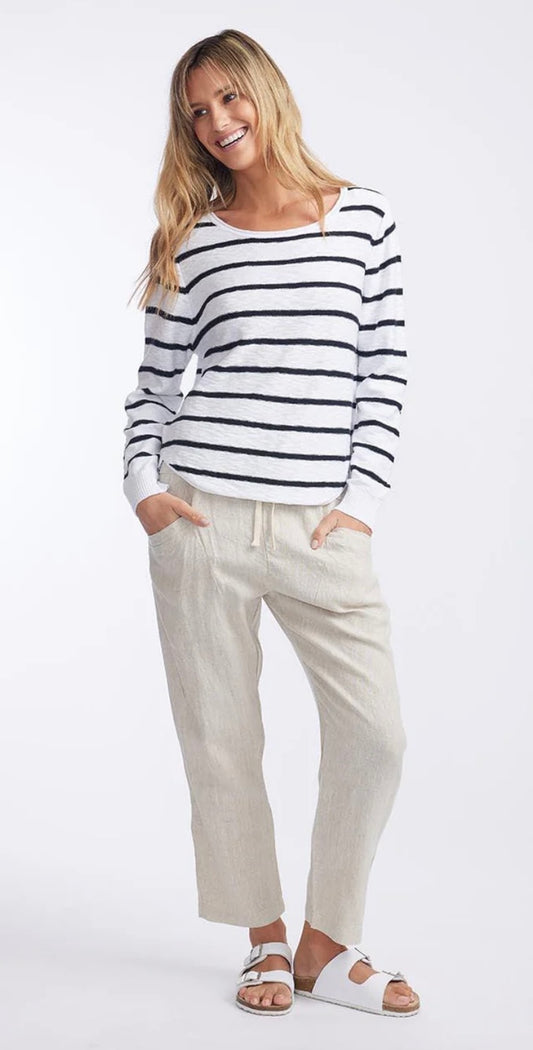 Luxe Linen Pant | Natural