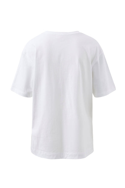 Stevie Slouch Tee | White