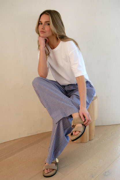 Stevie Slouch Tee | White