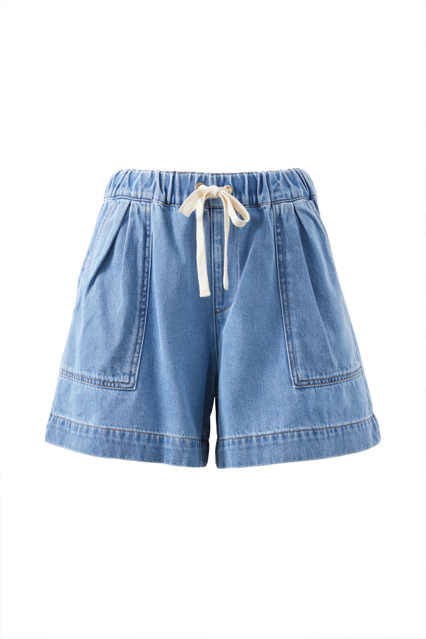 Darcy Relaxed Everyday Short | Mid Blue Wash