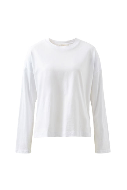 Scout Slouchy L/S Tee | White