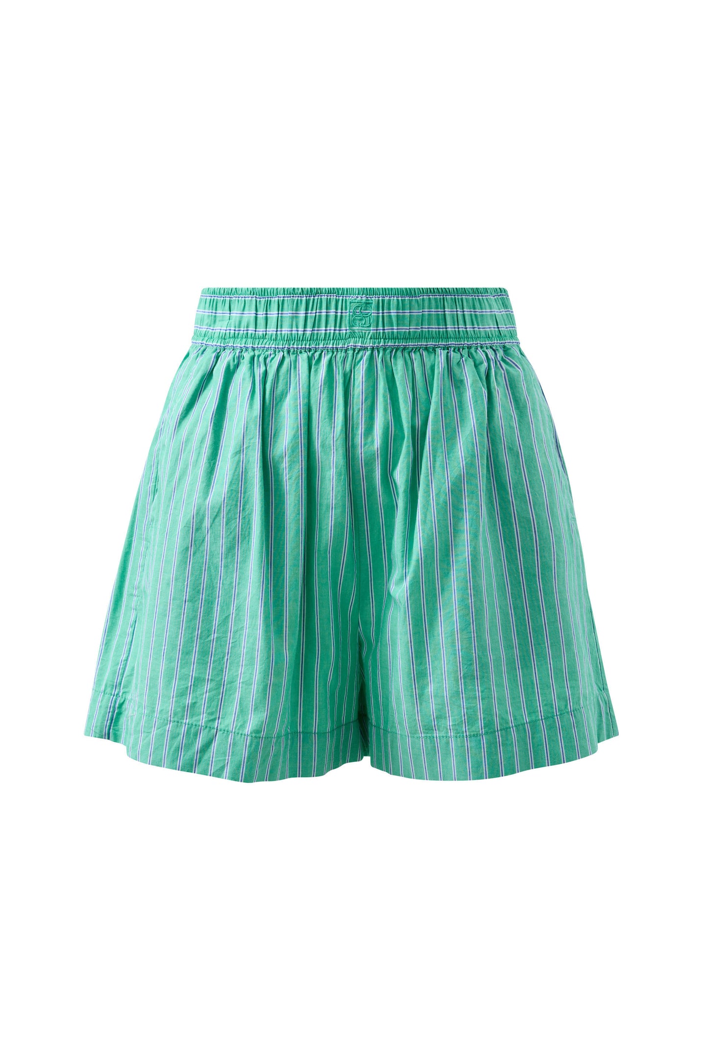 Mila Short | Zesty Green Triple Stripe