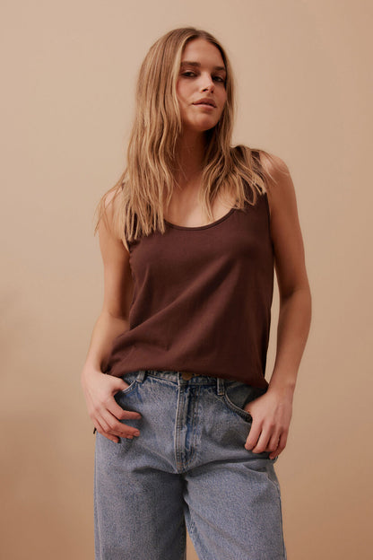 Bloom Slouchy Scoop Tank