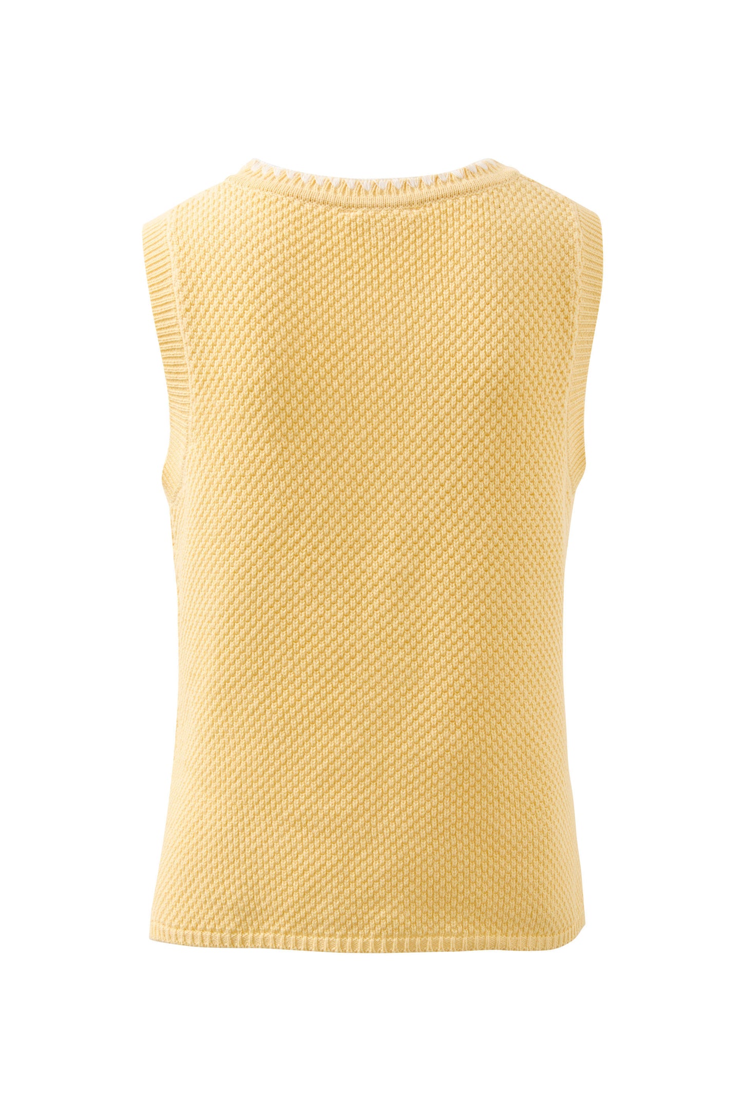 April Knit Tank | Sunny Yellow