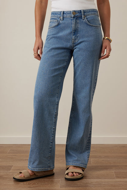 Sydney Straight Leg Jean | Vintage Blue