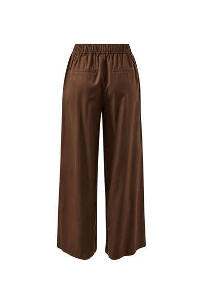 Izzie Pinstitch Pant | Chocolate